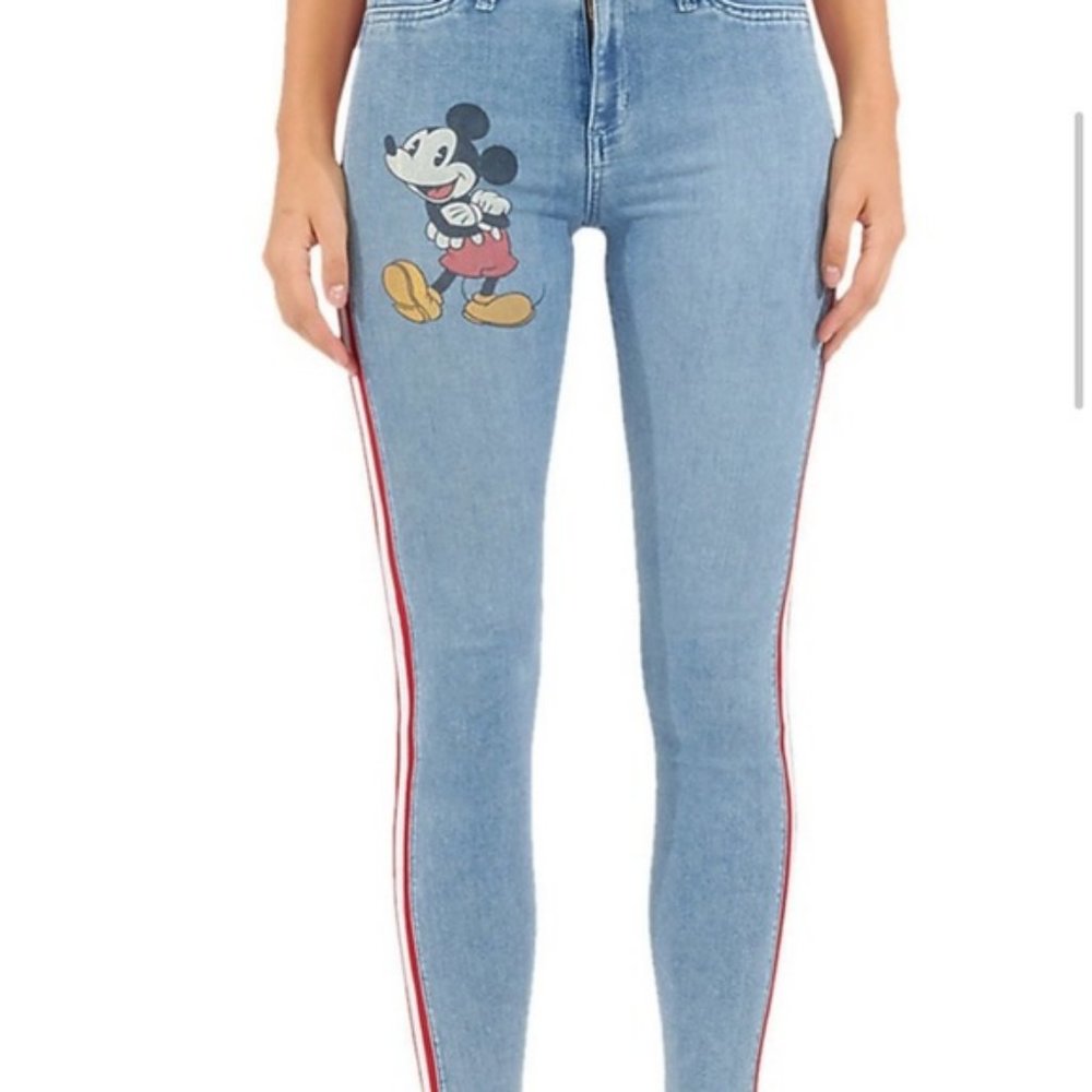 Siwy Denim Mickey Mouse Collab Jeans